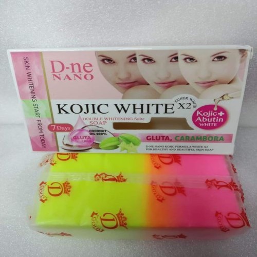 D-Ne Nano Kojic Gluta Arbutin Soap by Thailland