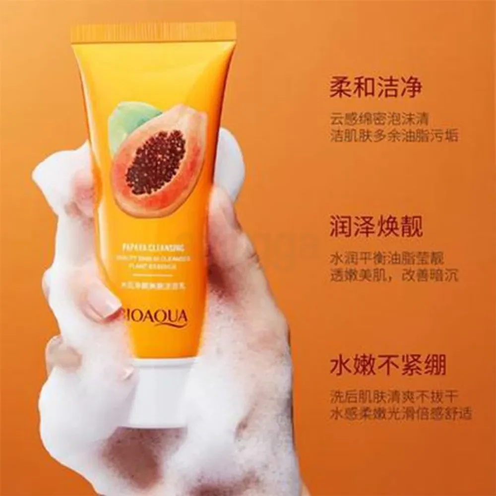 Bioaqua Papaya Cleansing Skin Beauty Cleanser 100gm