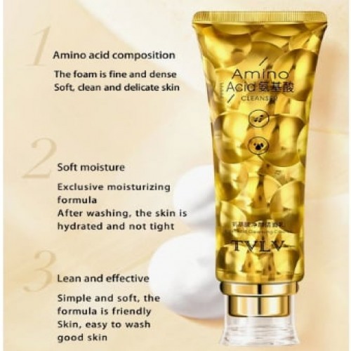TVLV GOLD Amino Acid Facial Cleanser 100gm