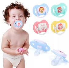 BabySmile Cartoon Face Petals Type Liquid Silicone Pacifier 1pcs