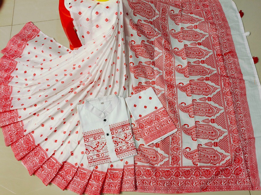 Royal Couple Saree Panjabi Set