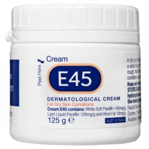 E45 Dermatological Cream for Dry Skin - 125g