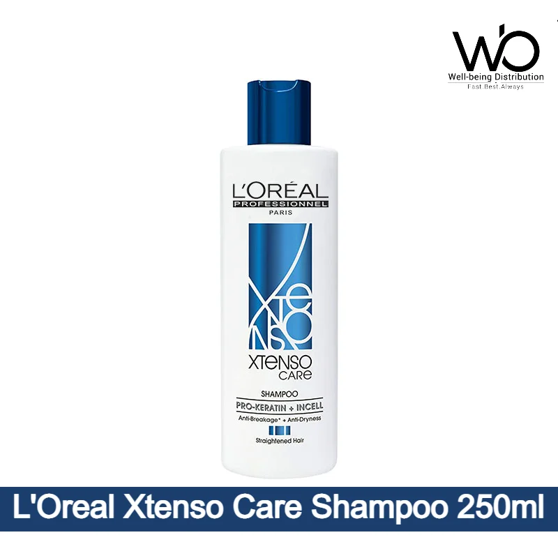 Loreal Xtenso Care Shampoo For Straightened Hair 250ml (International)