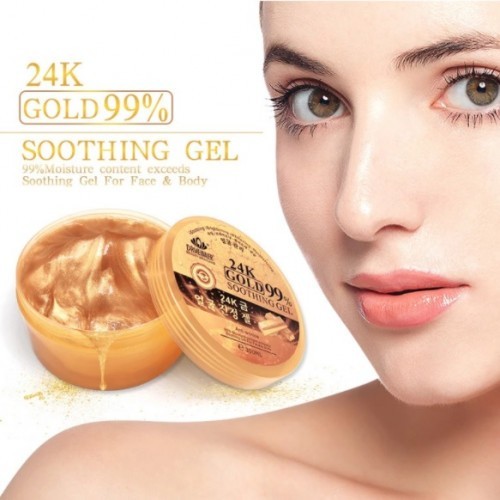 24k gold 99 Percent soothing gel