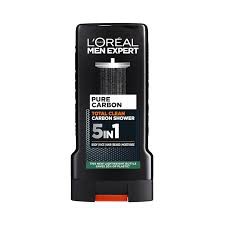 Loreal Men Expert Pure Carbon Total Clean 5in1 Shower Gel 300ml