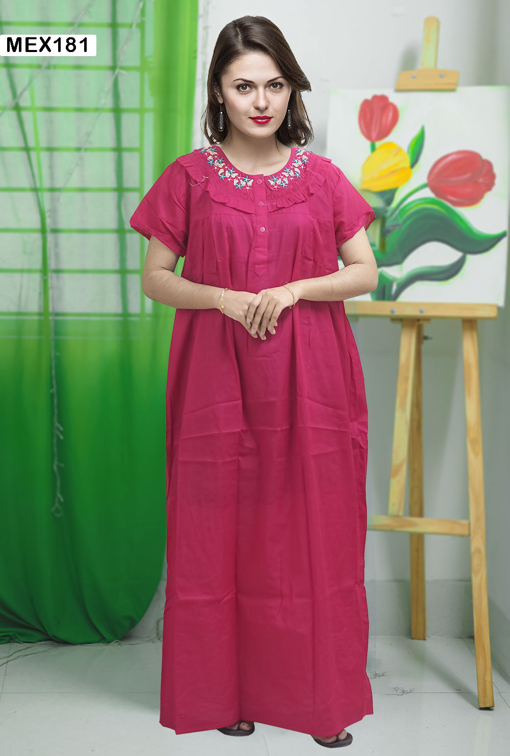 Cotton Maxi For Ladies (9)