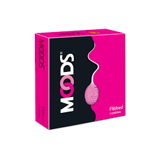 Moods Ribbed Premium Condom for Men 3pcs Pack | India