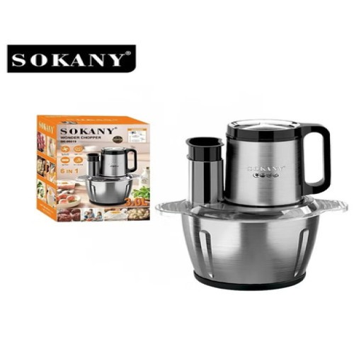 The Sokany Wonder Chopper SK-06019 is a 6-in-1 3L price in bd