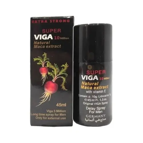 Original Super Viga 10 Million Strong Long Time Delay Spray For Men 45ml