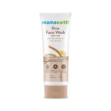 Mamaearth Rice Face Wash 100ml With Rice Water & Niacinamide For Glass Skin | India