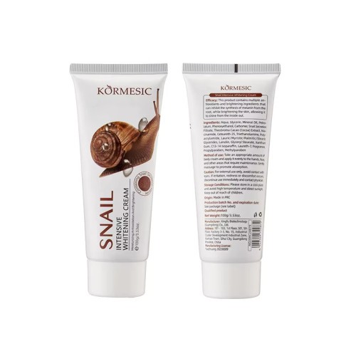 Kormesic Snail Intensive Whitening Cream (100g)