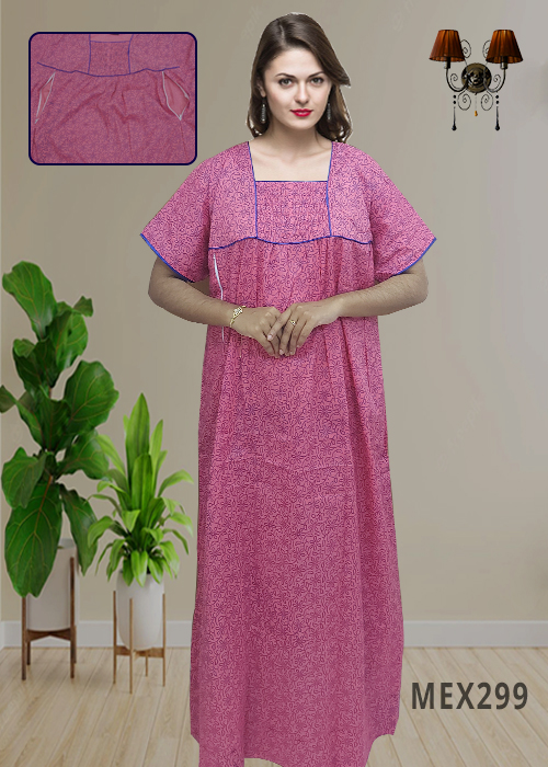 Nursing Cotton Maxi For Collection
