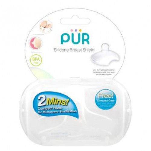 Pur Silicone Breast Shields 2Pcs by thailand