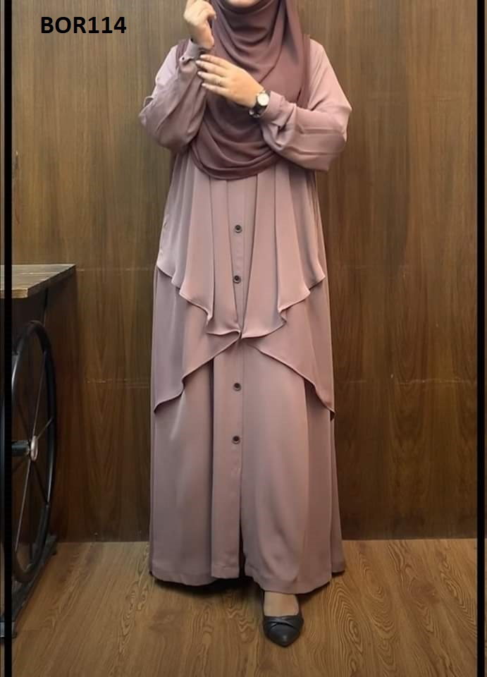 Stylish Butterfly Borkha with Hijab price in Bangladesh