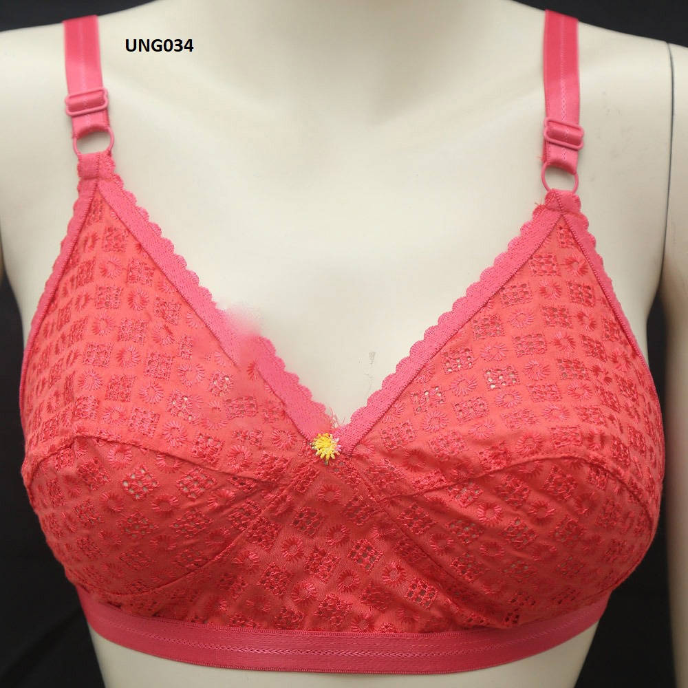 Chicken Cut Bra, Cotton Fabric - For Women - Bra
