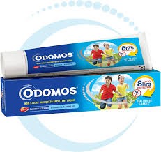 Odomos Blue |100gm | Naturals Mosquito Repellent Non-Sticky Cream | Made in India