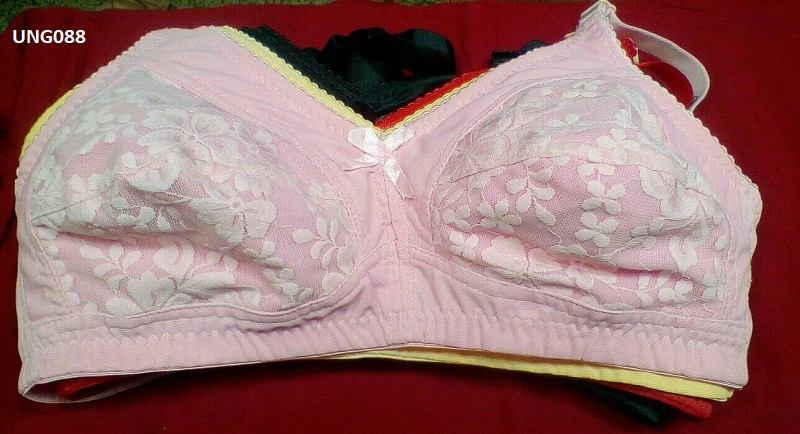 Lace Non-Wired Non-Padded Everyday Bra For Women's (3)