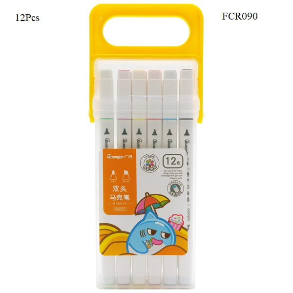 Guangbo Markers Set 12 Colors Sketching Markers