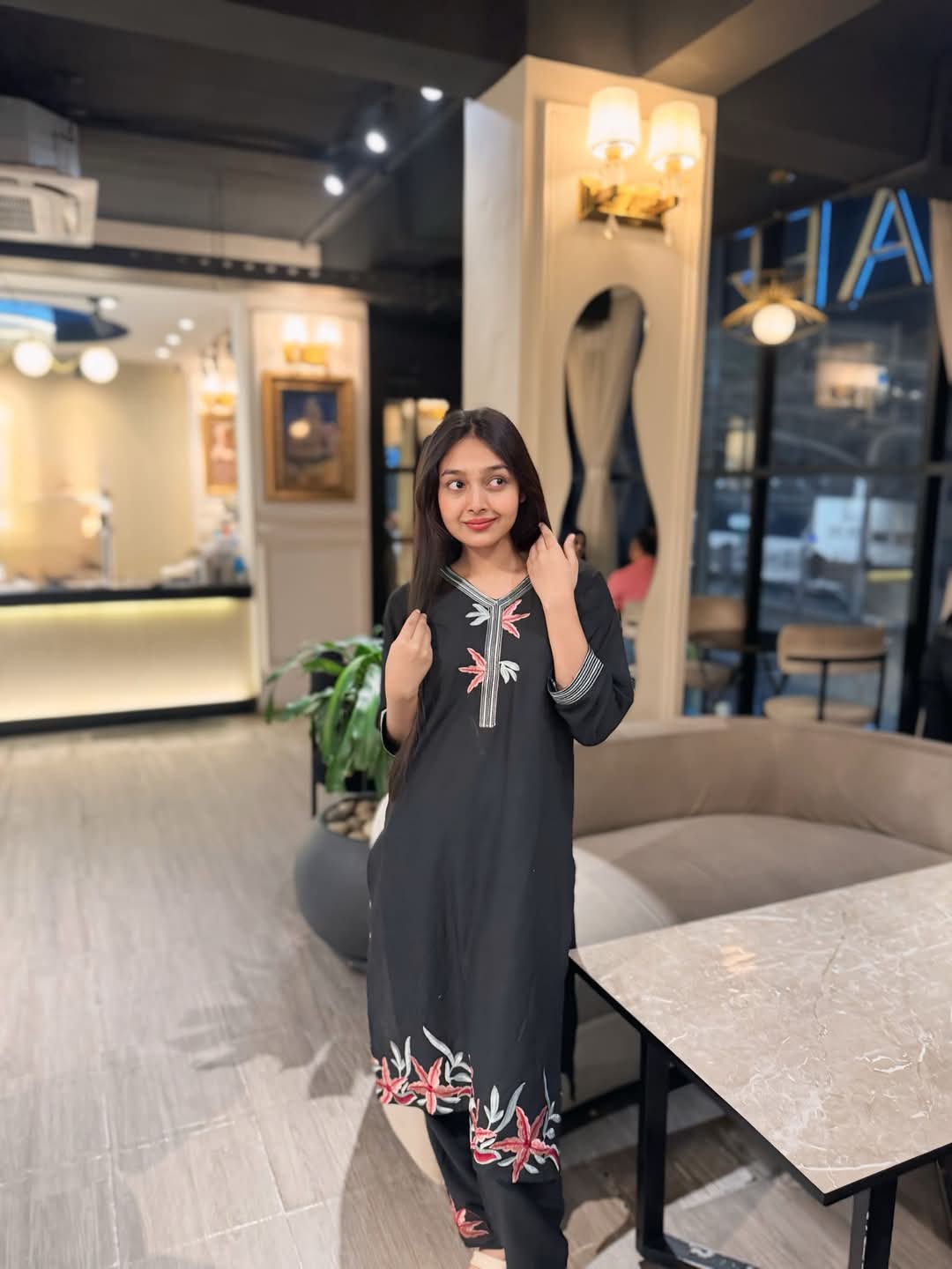 Embroidery Cotton Co-Ord Set (1)