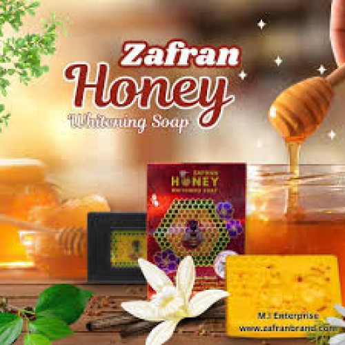 Zafran Honey Whitening Soap - 100gm