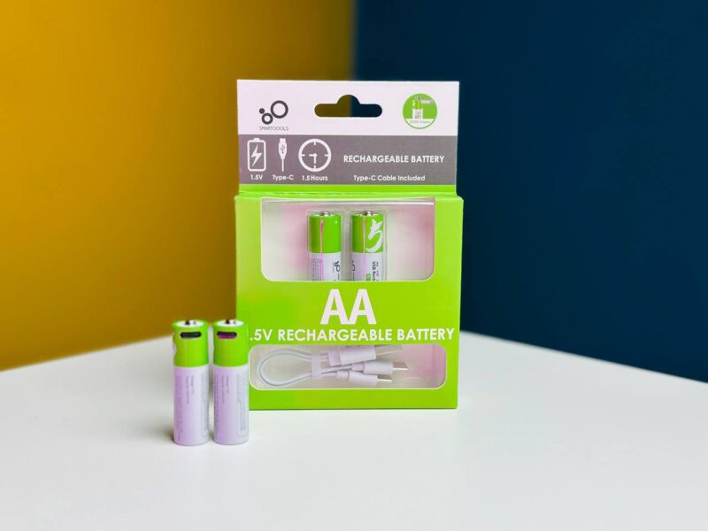 SmarToools RB20 AA 1.5V 2600mWh Rechargeable Battery ( 2 Pcs Set)