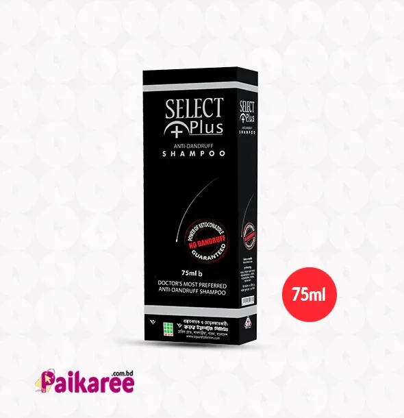 Select Plus Anti Dandruff Shampoo - 75ml