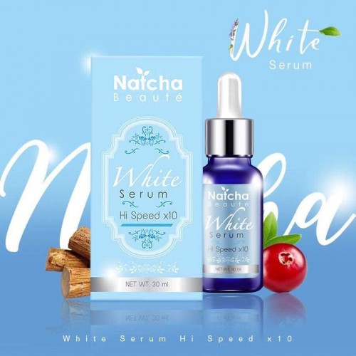 Natcha beaute White serum made in Thailand