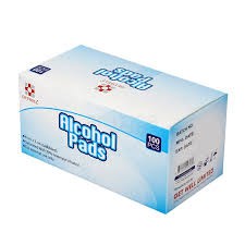 Getwell Alcohol Pad Disinfectant Wipes – 100 Pcs