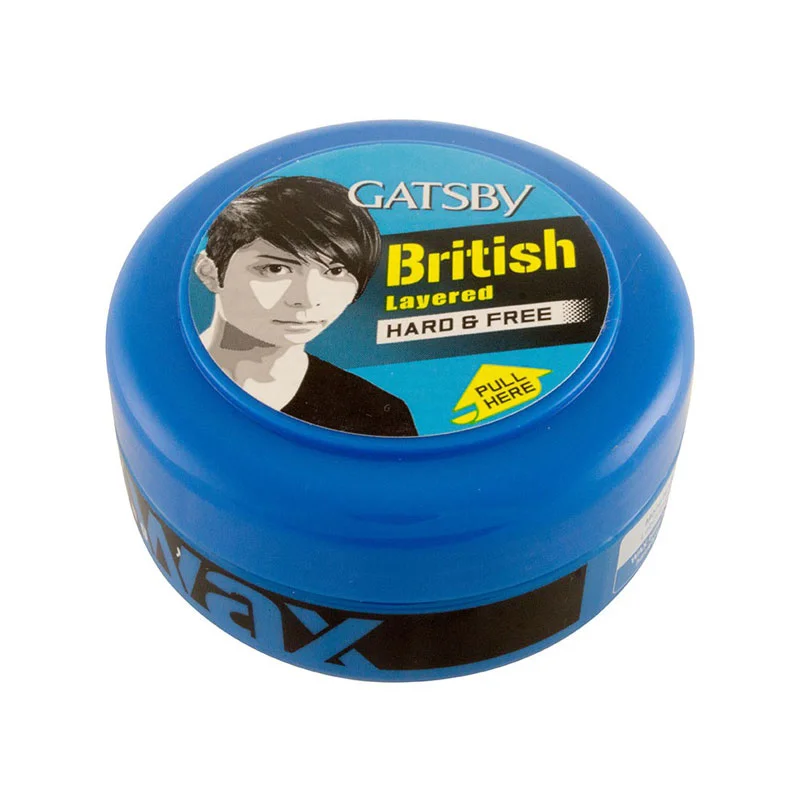 Gatsby British Layered Styling Wax Hard and Free 75g