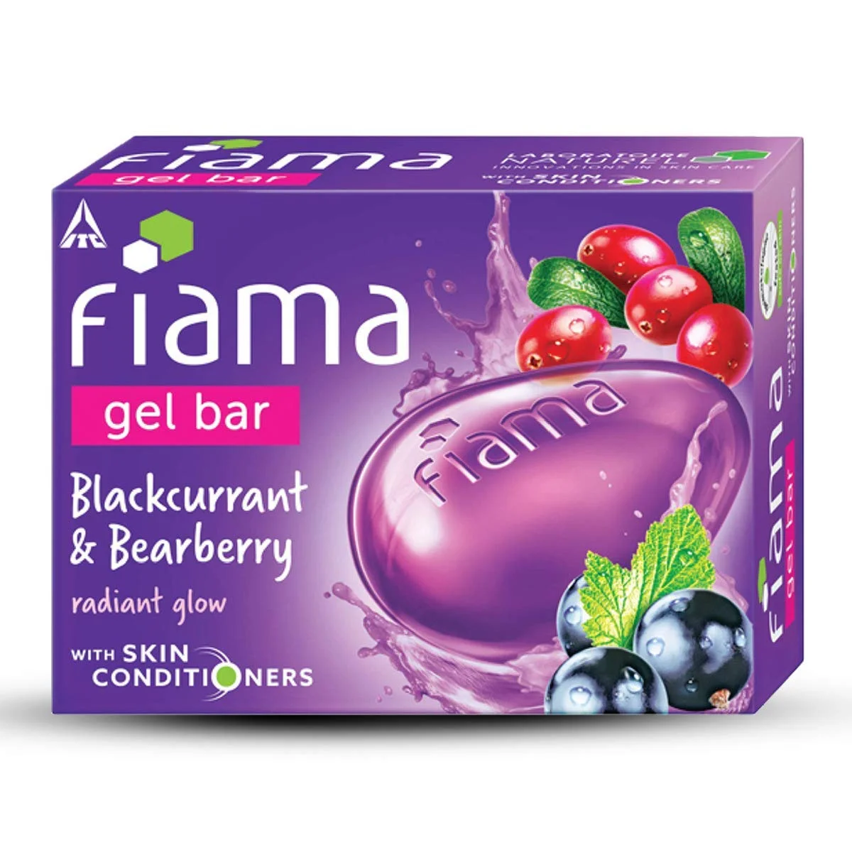 Fiama 125g Soap Gel Bar Bearberry & Blackcurrant