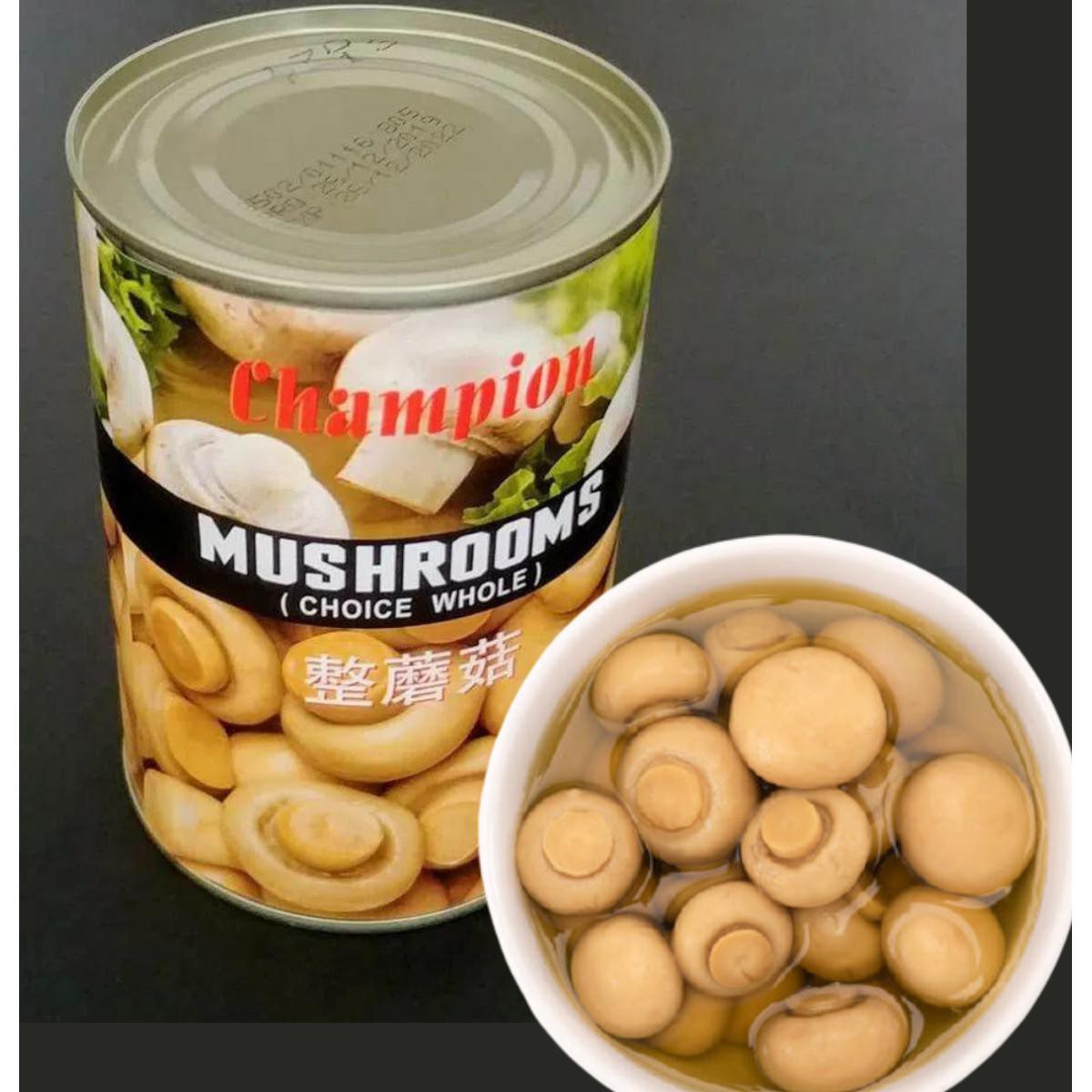 Champion Can Mushroom – 400g Whole