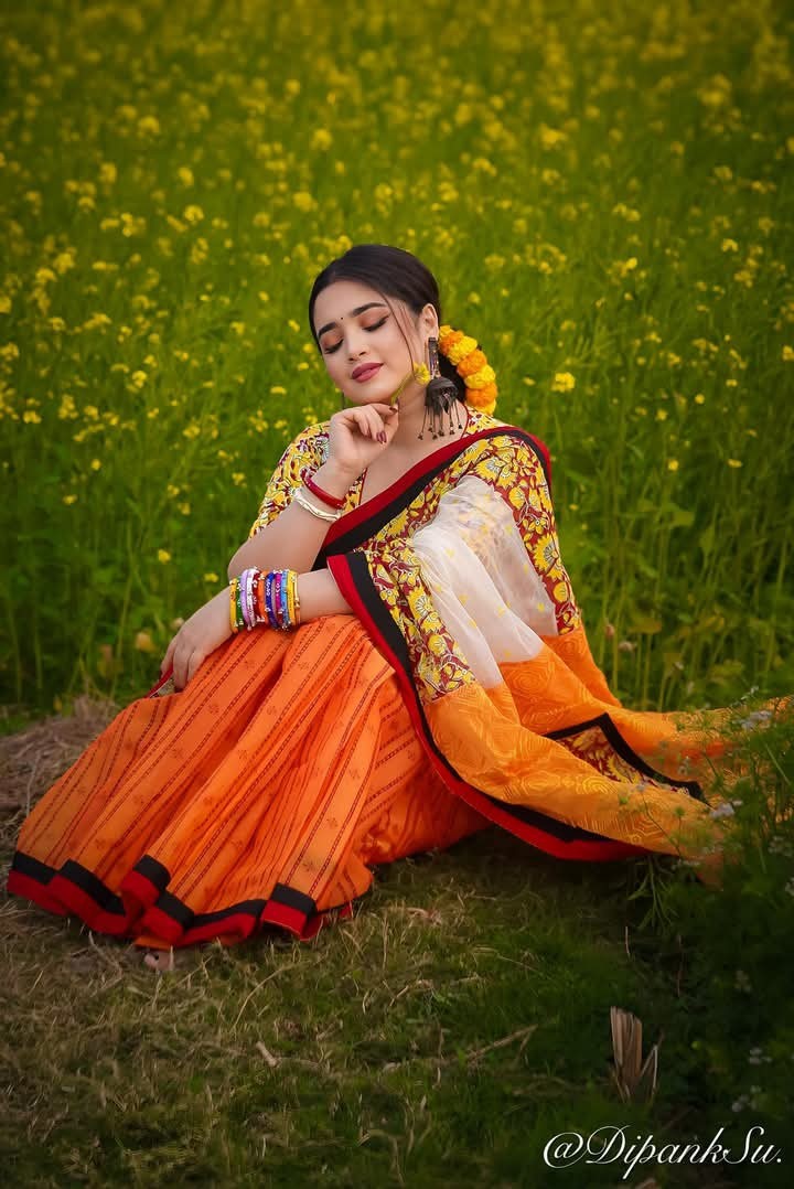 Digital Print Sharee with Blouse for women