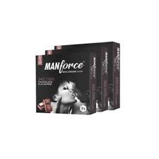 Manforce Xotic Condom 342 Dots Chocolate Flavour Condoms – Combo Pack – 3×3=9pcs