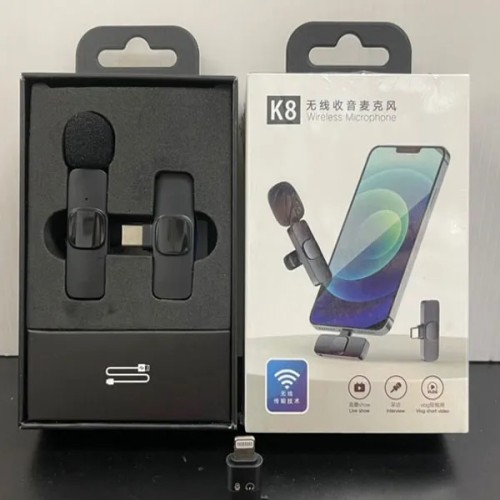 K8 Wireless Microphone Type-C  price in Bangladesh