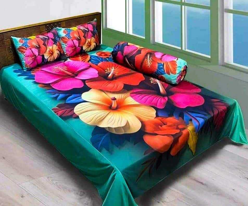 China Premium 3D Design Bed Sheet-(32)