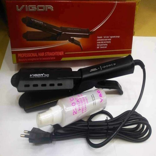 Vigor Hair Straightener & Serum