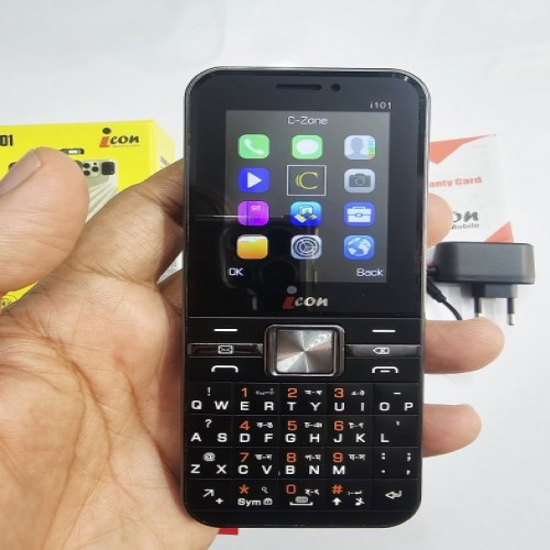 Icon i101 Mica Button Phone Four SIM Price in Bangladesh
