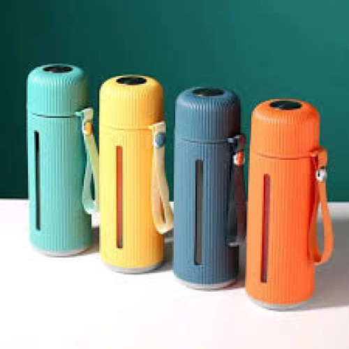 Borosilicate Leak-Proof Glass Water Travel Bottle 550ml