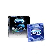 Durex ExtraTime Condom | Single Pack – 3pcs Condom | Made in India
