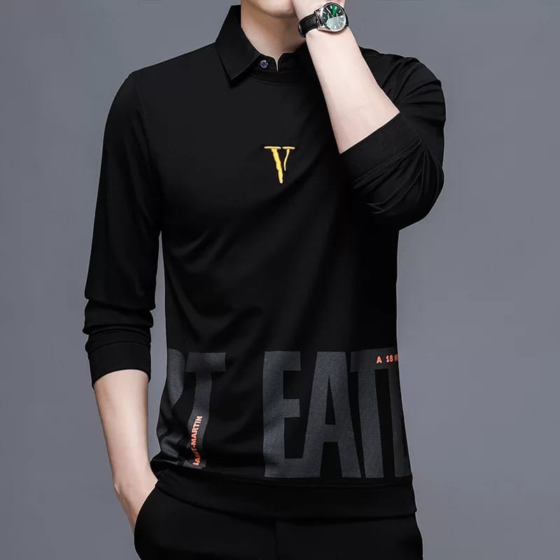 Long Sleeve Polo Shirt