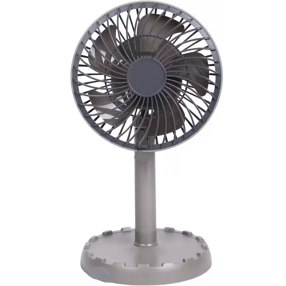 JYSUPER JY-2218 AC/DC Rechargeable 4000mAh Mini Desk Fan