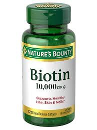 Nature’s Bounty Biotin Calculated 10000mcg – 120 Softgels – Goodhealthcapsule (International)