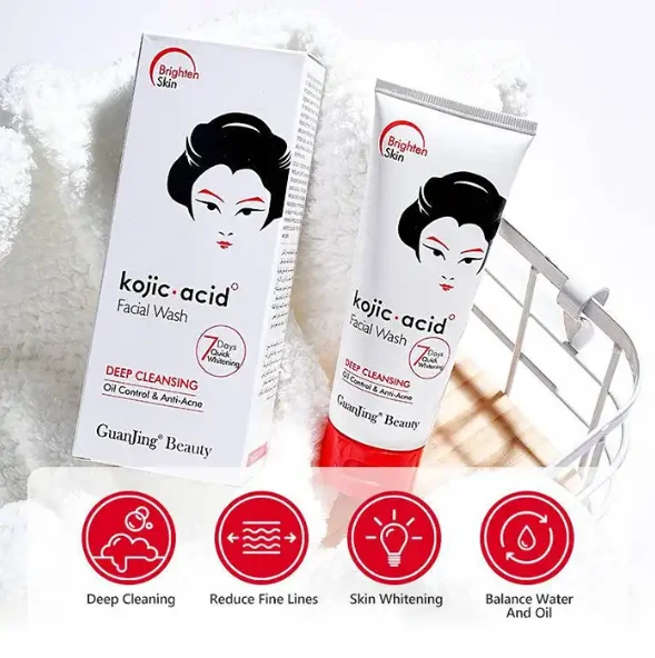 Guanjing Beauty Kojic Acid Facial Wash 100gm