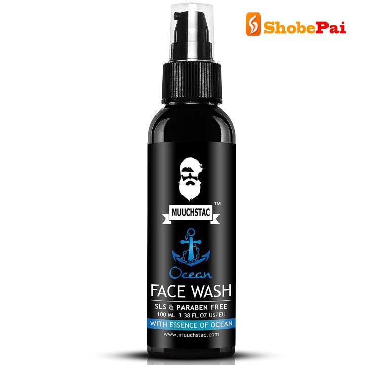 Muuchstac Ocean Face Wash for Men (100 ml)
