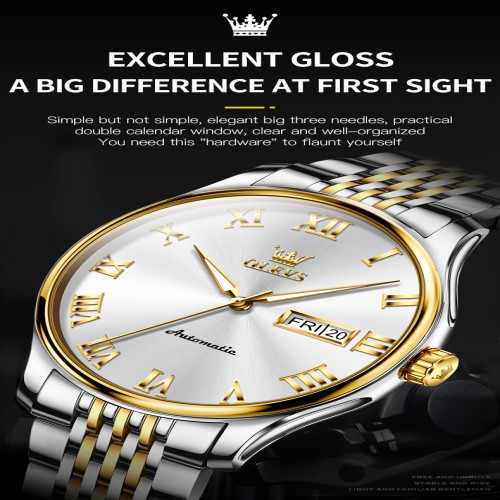 Olevs 9979 – Silver White