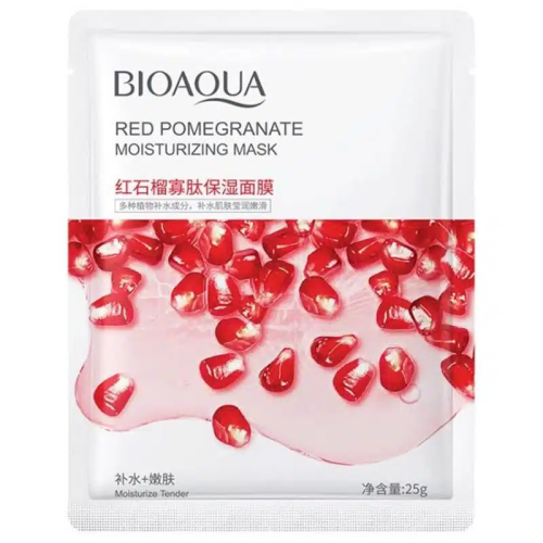 BIOAQUA Red Pomegranate Moisturizing Face Mask - Sheet Mask