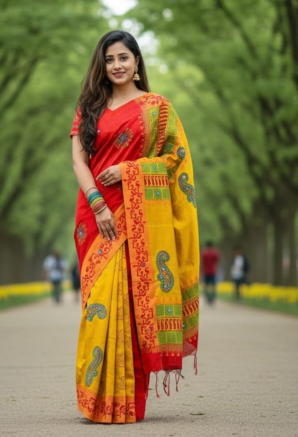 Dhupiyan Queen Exclusive Sharee