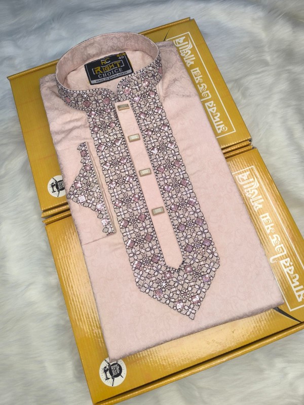 Sequence Embroidery Panjabi Premium Classic