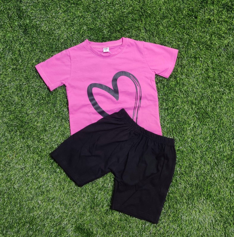Baby Combo Set T-shirt and Half - Pant -(8)