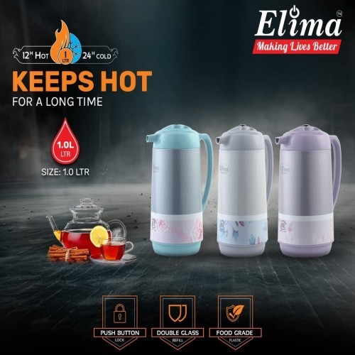 Elima EMHL-10LD 1.0 Litre Vacuum Flask